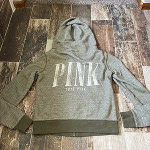 VS Pink Zip Hoodie